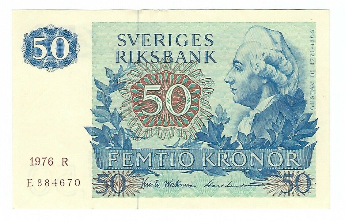 Sweden - 1976, 50 Kronor