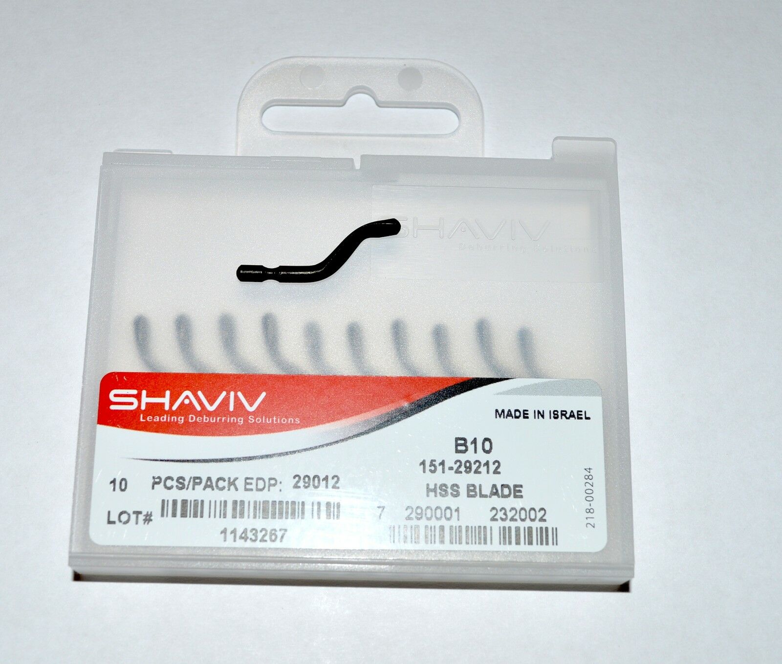 Shaviv B10 Cutter Deburring Blade Pkg of 10  #29012