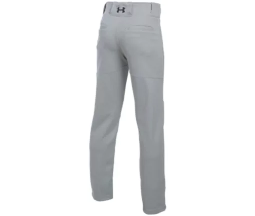 Under Armour Clean Up  Baseball Pants Youth 1281188 White Black Grey