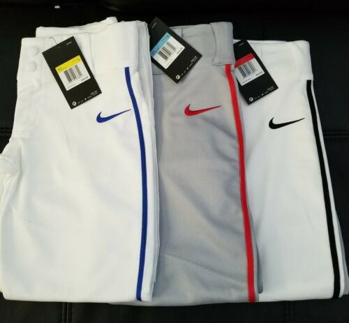 Nike Vapor Pro Baseball / Softball Pants Piped YOUTH / Select your Size/Color