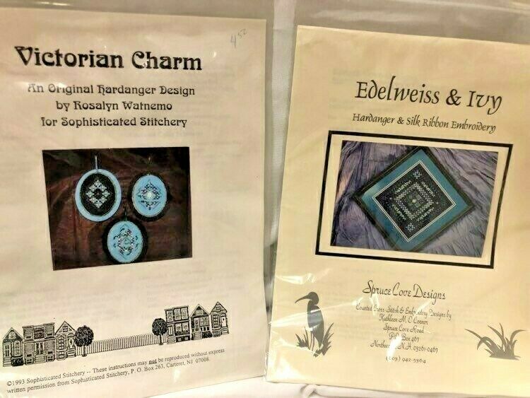 Hardanger & Silk Ribbon Embroidery Patterns