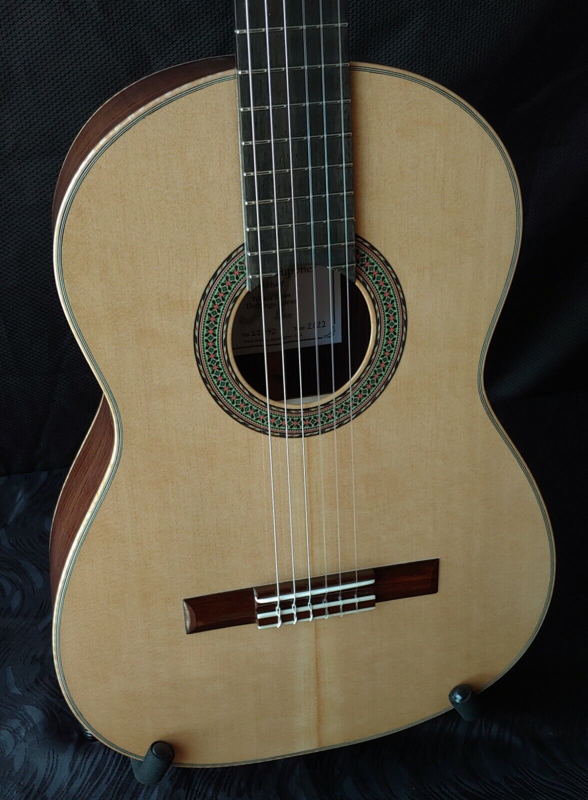 2022 Darren Hippner Indian Rosewood Domingo Esteso Model Classical Guitar