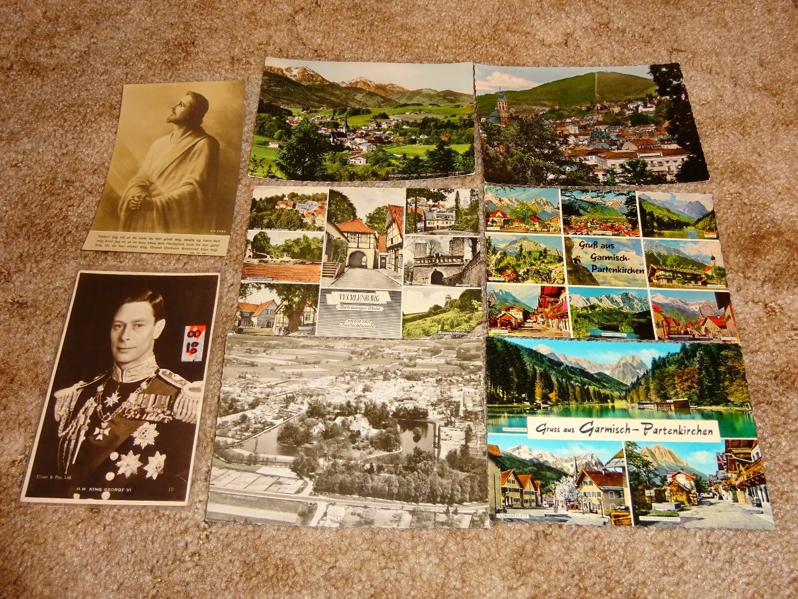 LOT OF (23) REAL PHOTO  POSTCARDS OF UK, GERMANY ITALY, BRAZIL, NORWAY, ETC a281