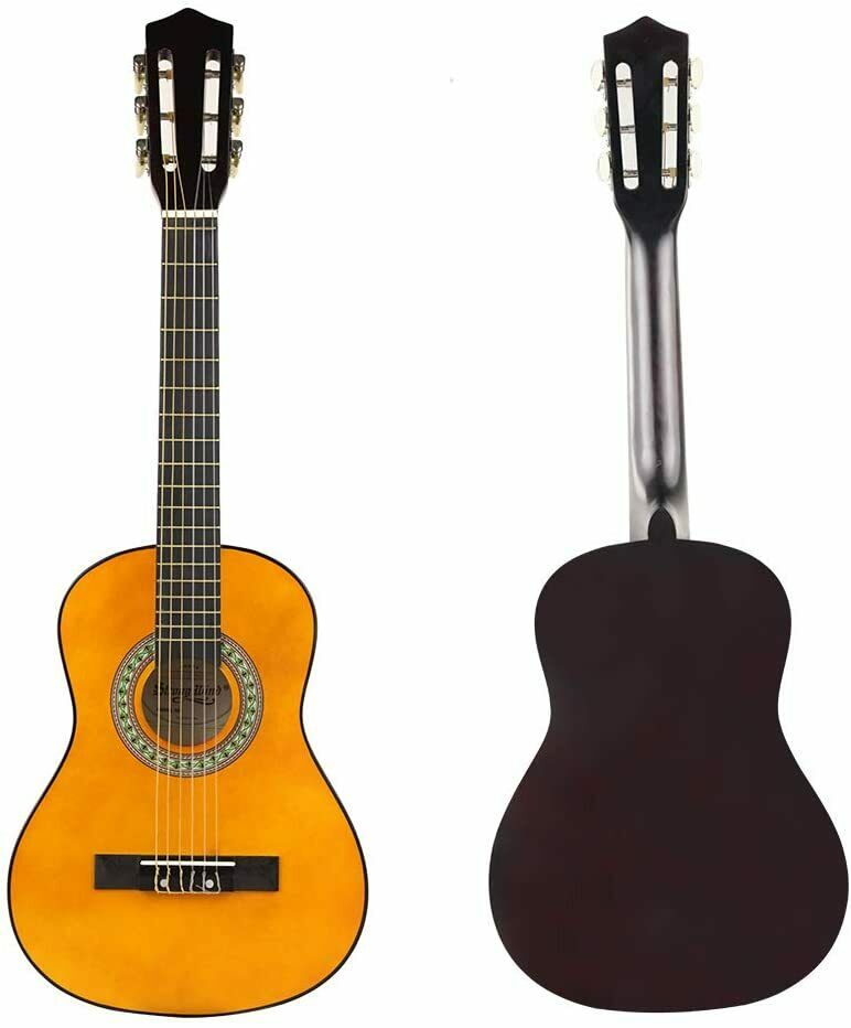 Classical Acoustic Guitar 30 Inch 6 Nylon Strings Guitar Beginner Kit Adult Kids