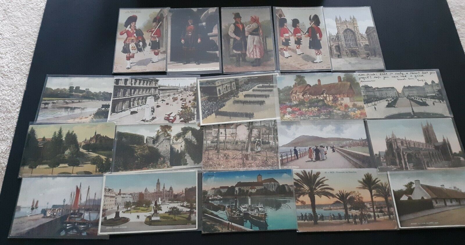 Europe, 20 Assorted Postcards