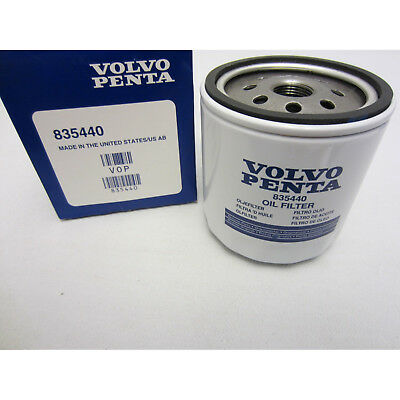 Volvo Penta New OEM 3.0L 4 Cylinder Oil Filter 835440